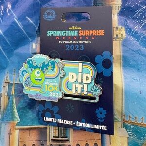 runDisney Springtime Surprise 10k pin new